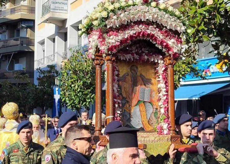 Ο Πύργος γιορτάζει τον πολιούχο του Άγιο Χαράλαμπο